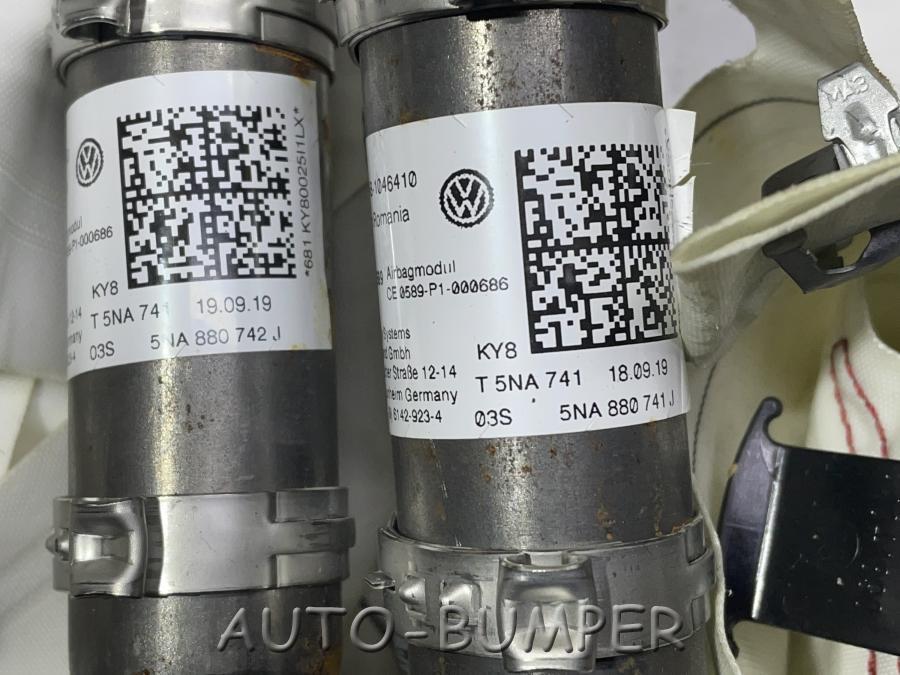 VW Tiguan 2016- Подушки ремни потолок 5NB858296,5NB857181B,5TA880201AC,KR16M8I16C,KR1AM8